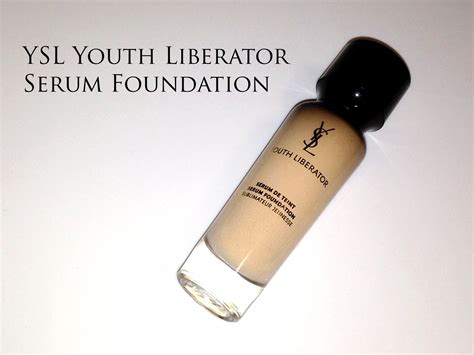 ysl youth liberator|ysl youth serum foundation.